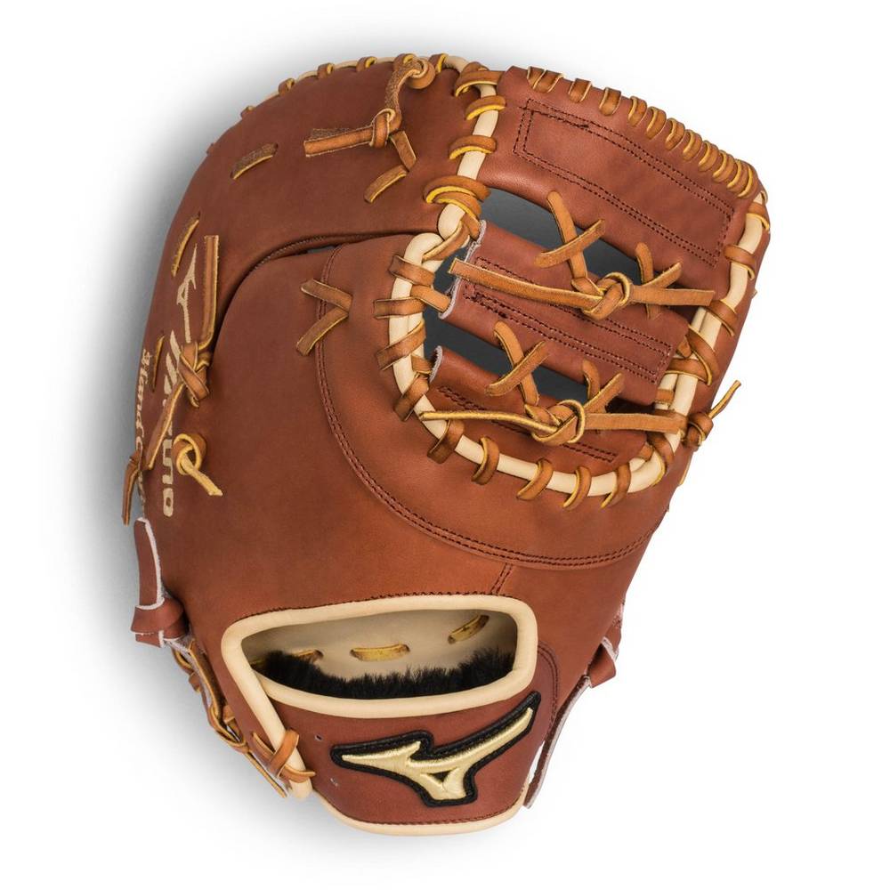 Mizuno Pro Select First Base 12.5" Női Catchers Mitt Barna QHR892517